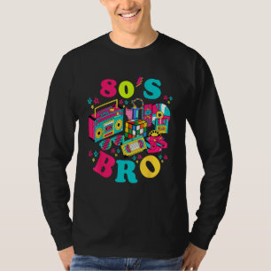 This Is My 80s Bro 80's 90's Theme Party Outfit Ei T-Shirt