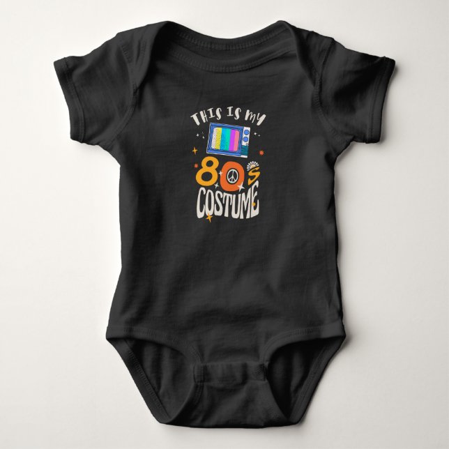 This is my 80s Costume Baby Bodysuit (Front)