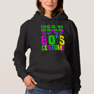 This Is My 80s Costume Classic Music Born In 1980 Hoodie