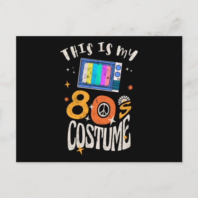 This is my 80s Costume Grunge effect Postcard (Front)