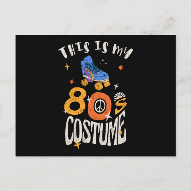 This is my 80s Costume Grunge effect Postcard (Front)