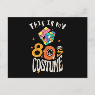 This is my 80s Costume Grunge effect Postcard