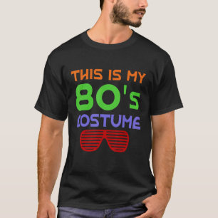 This is My 80s Costume Mp3 CD Player Roller Skatin T-Shirt