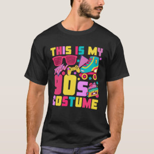 This is my 90s Costume Halloween Colorful Outfit R T-Shirt