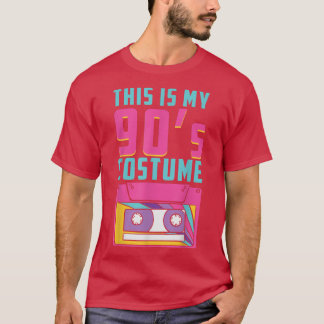 This Is My 90s Costume Music Classic Cassette Car  T-Shirt