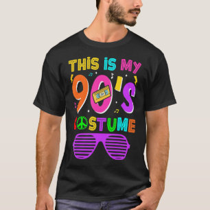 This Is My 90s Costume Retro 90s Music Theme Party T-Shirt