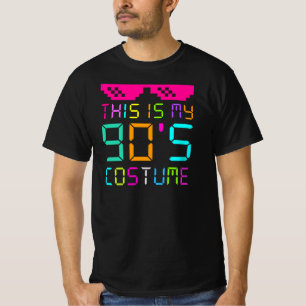 This Is My 90s Costume - Vibe Retro Party Outfit W T-Shirt