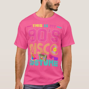 This Is My 90s Disco Costume Party Retro Music Nin T-Shirt