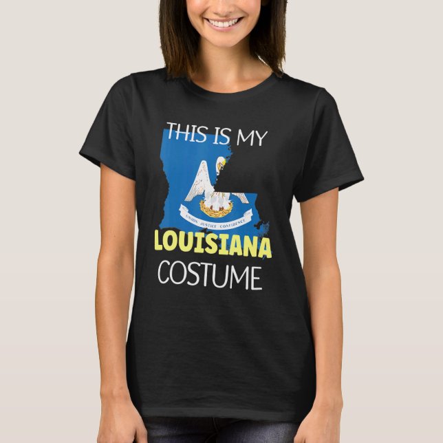 This is my American Louisiana Costume Party  Hallo T-Shirt (Front)