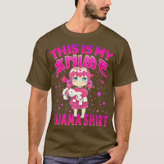 This Is My Anime Pajama  Women Otaku Pyjamas Girl  T-Shirt