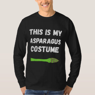 This Is My Asparagus Costume Organic Food Green Ve T-Shirt