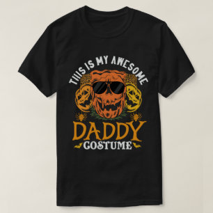 This Is My Awesome Daddy Costume Funny Halloween T-Shirt
