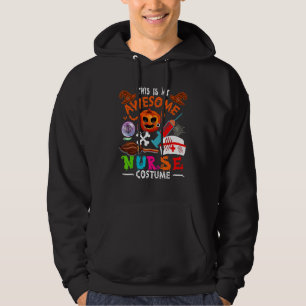 This Is My Awesome Nurse Costume Halloween Horror Hoodie