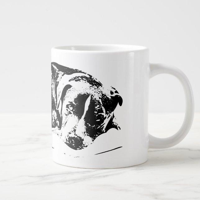 This Is My Ball, Thanks Large Coffee Mug (Right)