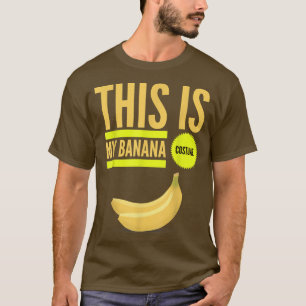 This is my Banana Costume Funny Halloween Party Fr T-Shirt