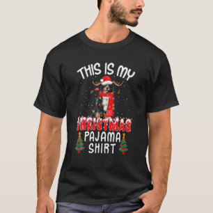 This Is My Bernese Mountain Dog Christmas Pajamas T-Shirt