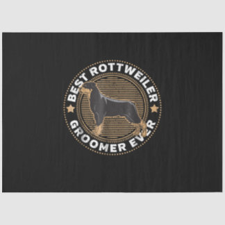 This is my best rottweiler tissue paper