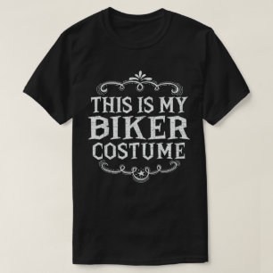 This is my Biker Costume Funny Lazy Halloween T-Shirt
