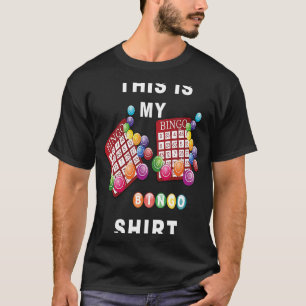 This Is My Bingo  Funny Bingo T-Shirt