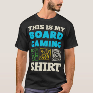 This Is My Board Gaming  Board Games Lover T-Shirt