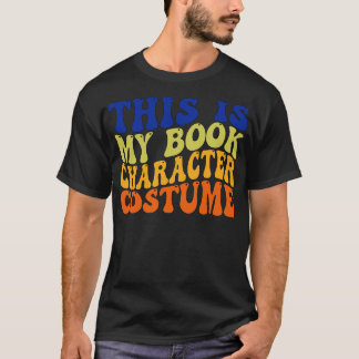 This Is My Book Character Costume T-Shirt