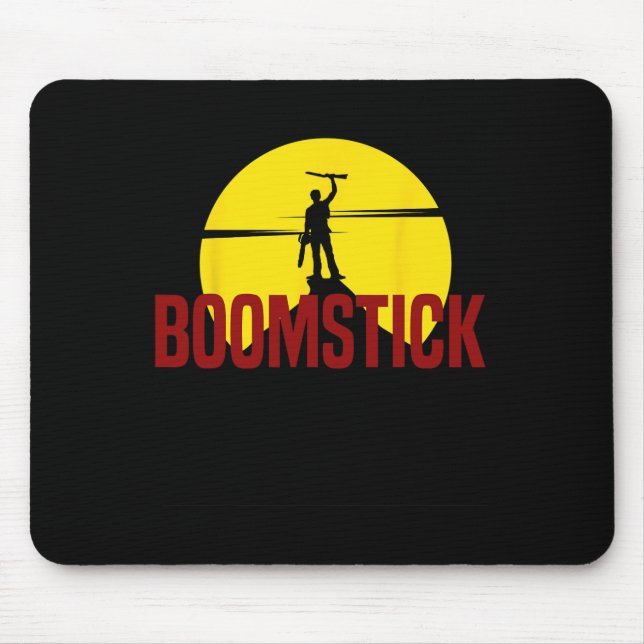 This Is My Boomstick Shotgun Dead Red Evil  Mouse Mat (Front)