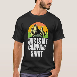 This Is My Camping Camp Camper Men Women Kids 6 T-Shirt
