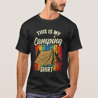 This Is My Camping Camper Campsite Camp friends T-Shirt