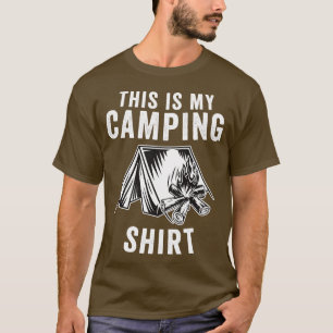 This Is My Camping Funny Camper Gift T-Shirt