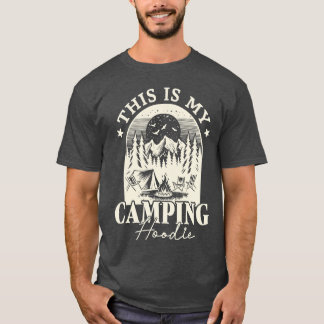 This is my camping hoodie retro T-Shirt