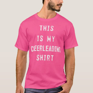 This Is My Cheerleading Cheerleader T-Shirt