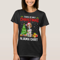 This Is My Christmas Beagle Dog Pajama Xmas Lights