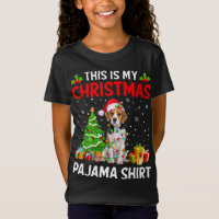 This Is My Christmas Beagle Dog Pajama Xmas Lights