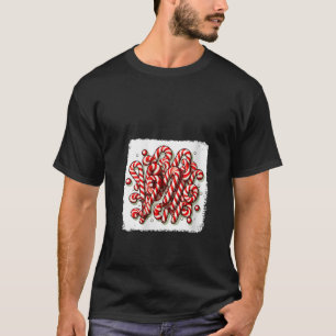 This Is My Christmas Candy Cane Crew Pajama Family T-Shirt