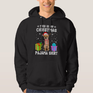 This Is My Christmas Chihuahua Dog Pajama Puppy    Hoodie