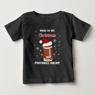 This is My Christmas Football Shirt With Snacks