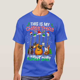 This Is My Christmas Guitar Pajama  Guitarist Xmas T-Shirt