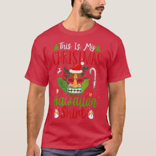 This Is My Christmas Hawaiian Snow Pajama Buffalo T-Shirt