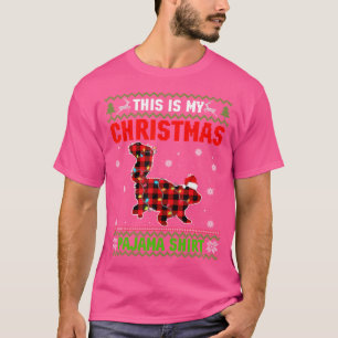 This Is My Christmas Lights Xmas Skunk Lover T-Shirt