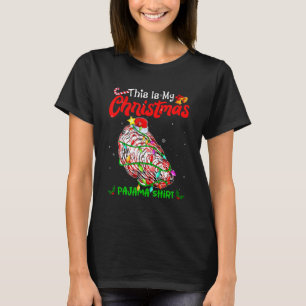 This Is My Christmas Oyster Pajama Buffalo Plaid T-Shirt
