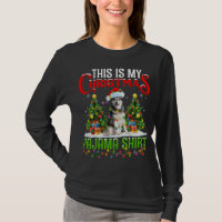 This Is My Christmas Pajama Alaskan Malamute Chris