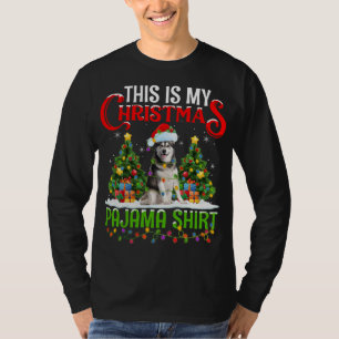 This Is My Christmas Pajama Alaskan Malamute Chris T-Shirt