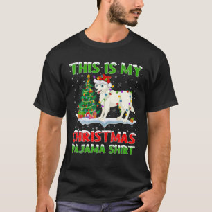 This Is My Christmas Pajama Arctic-Wolf Christmas T-Shirt