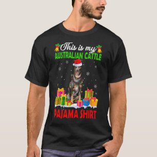 This Is My Christmas Pajama Australian Cattle Dog T-Shirt