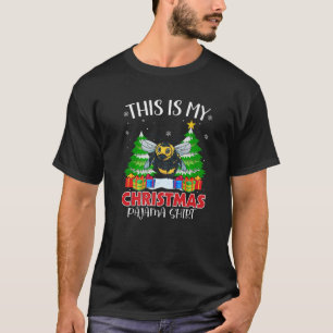 This is My Christmas Pajama Bumble Bee Xmas PJs Pr T-Shirt