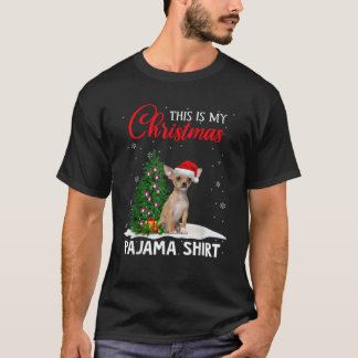 This Is My Christmas Pajama Chihuahua Xmas Dog Lov T-Shirt