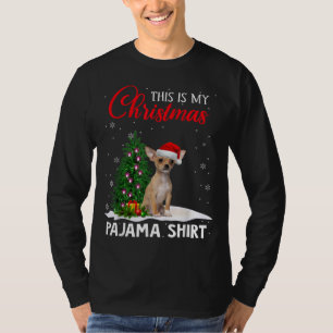 This Is My Christmas Pajama Chihuahua Xmas Dog Lov T-Shirt