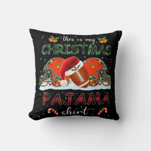 This Is My Christmas Pajama Cleveland  Football Xm Cushion