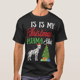 This Is My Christmas Pajama Dalmatian Lover Dog Gi T-Shirt