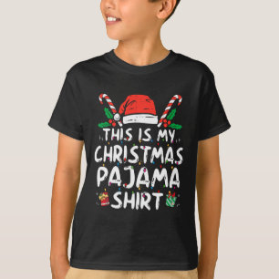 This Is My Christmas Pajama Fun Xmas Pjs Men Women T-Shirt